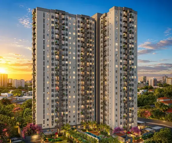 Elev Anhaia Mello — torre do empreendimento