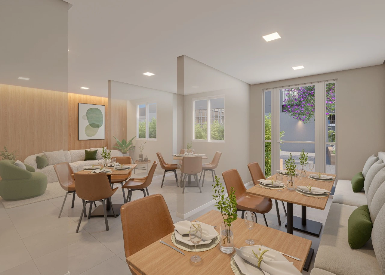 Vista aérea da região